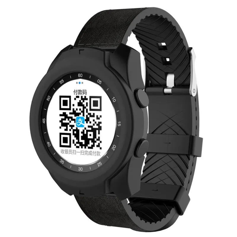 Schützend Ticwatch Pro Silikon / TPU Hülle
