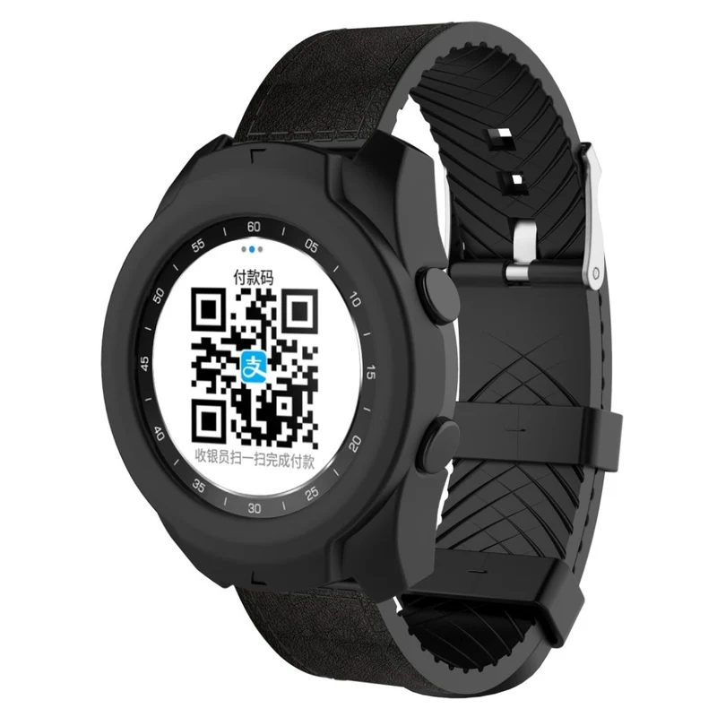 Schützend Ticwatch Pro Silikon / TPU Hülle