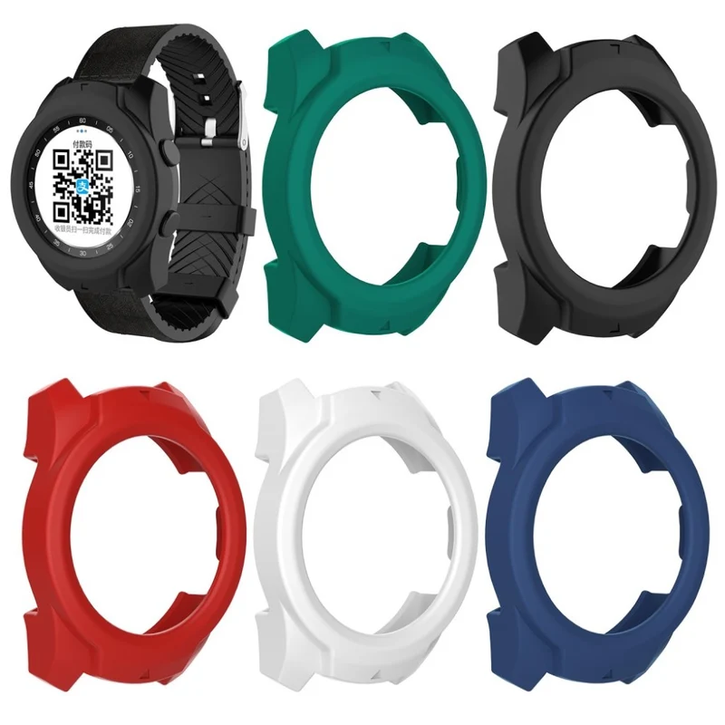 Schützend Ticwatch Pro Silikon / TPU Hülle