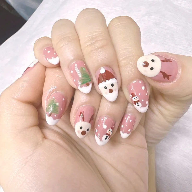 Festliche saisonale Nagelkunst-Set 1790958040