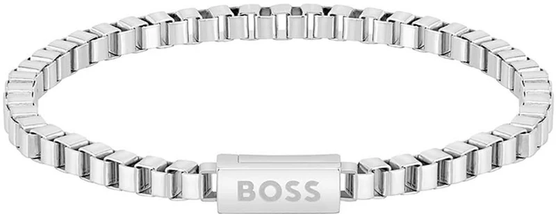 Boss Jewelry 1580288 - CHAIN FOR HIM Armband aus Edelstahl - silber