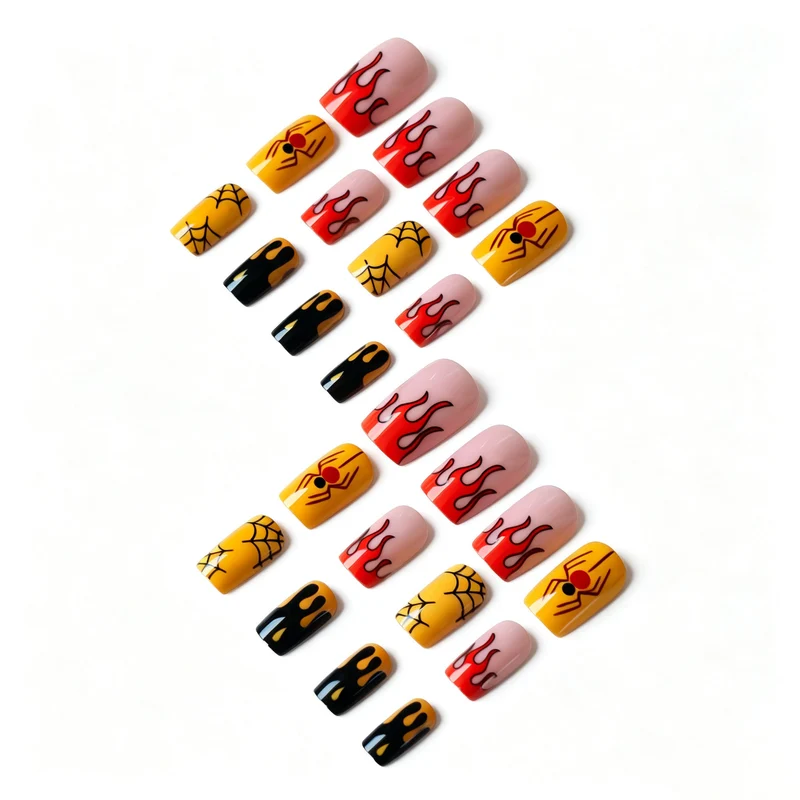 Kreatives Halloween-Themen-Nagelkunst-Set 1790957681