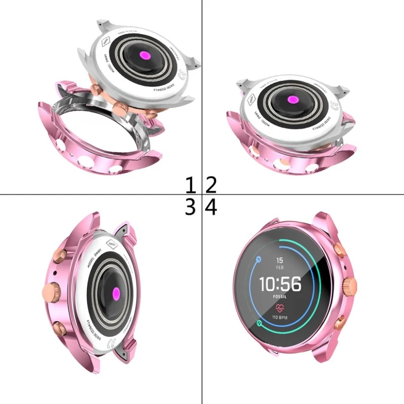 Absolut Stylisch Fossil Sport Women's (41mm) Silikon / TPU Hülle