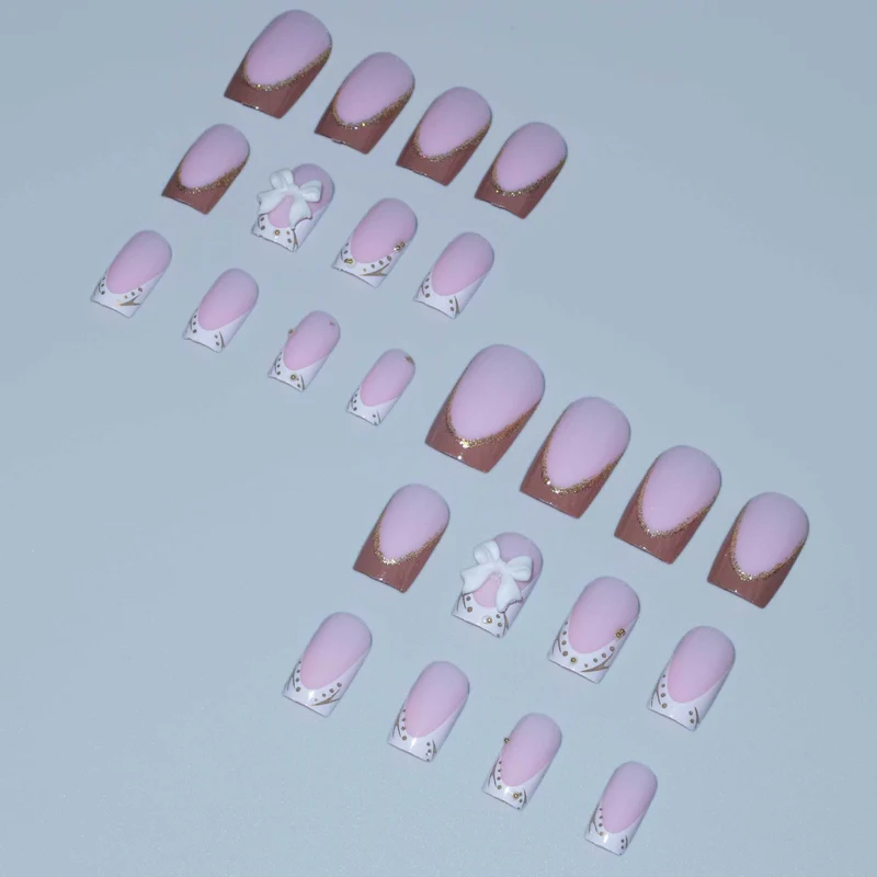 Elegantes Französisch Tipp Nagelkunstset