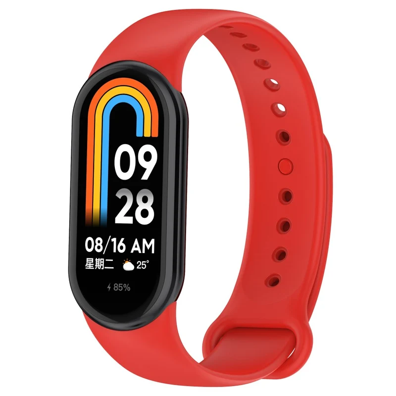 Mega Gut Xiaomi Smart Band 8 Silikon / Tpu Armband