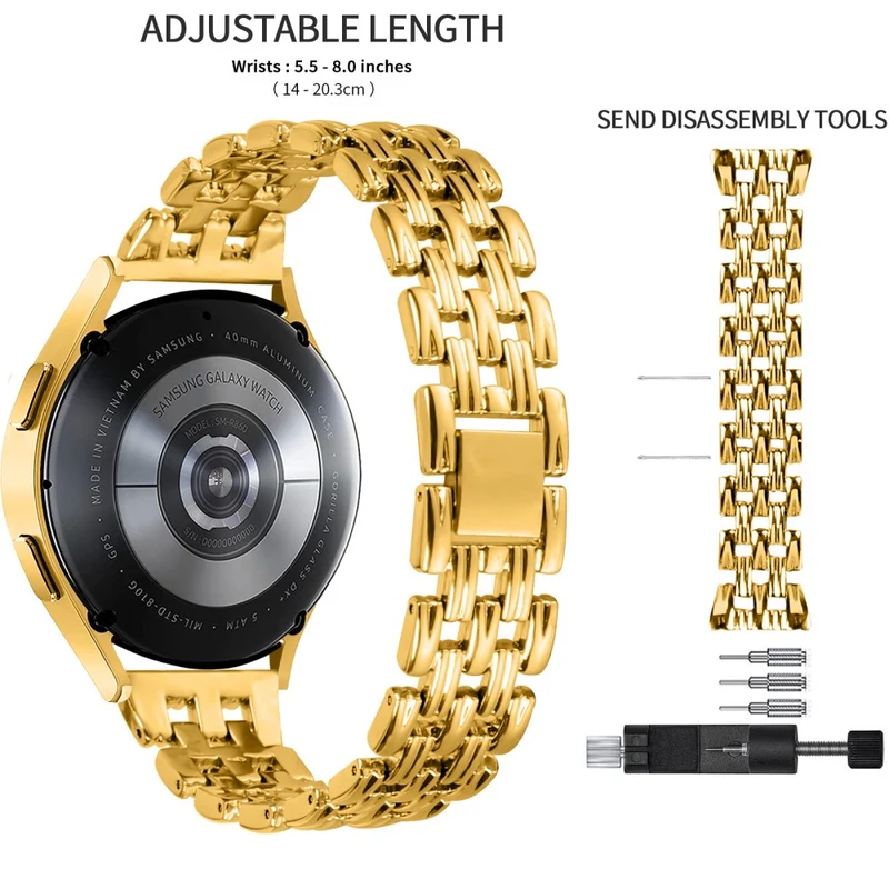 Sehr Robust Samsung Smartwatch Metall Universell Armband