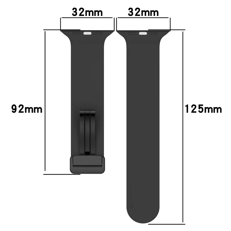 Zeitlos Apple Smartwatch Silikon / Tpu Universell Armband