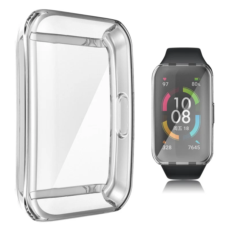 Unglaublich Stylisch Honor Band 6 Silikon / TPU Hülle