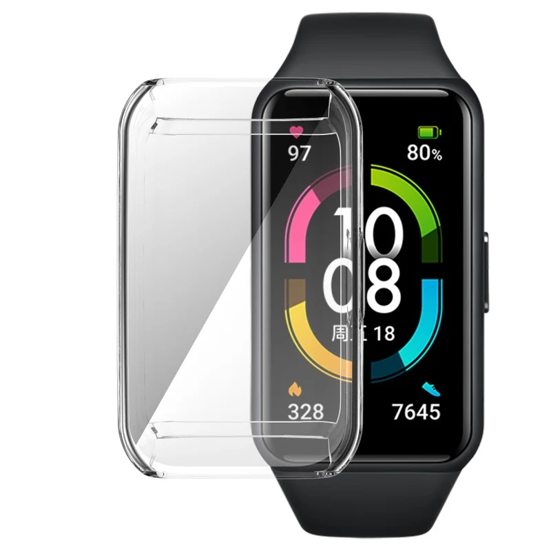 Unglaublich Stylisch Honor Band 6 Silikon / TPU Hülle