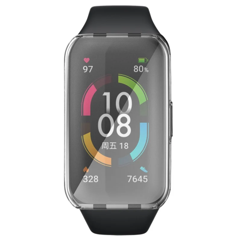 Unglaublich Stylisch Honor Band 6 Silikon / TPU Hülle