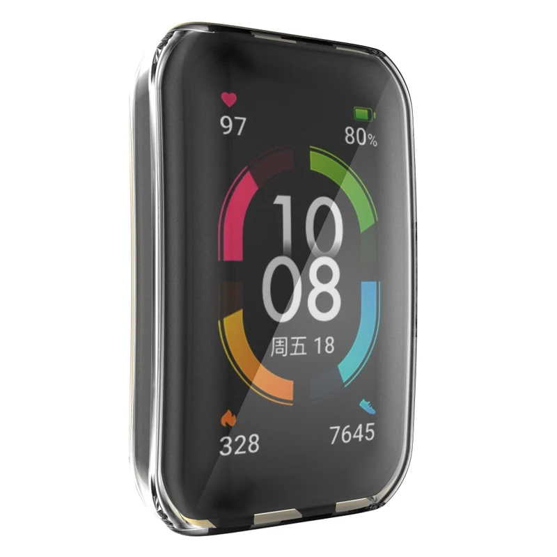 Unglaublich Stylisch Honor Band 6 Silikon / TPU Hülle