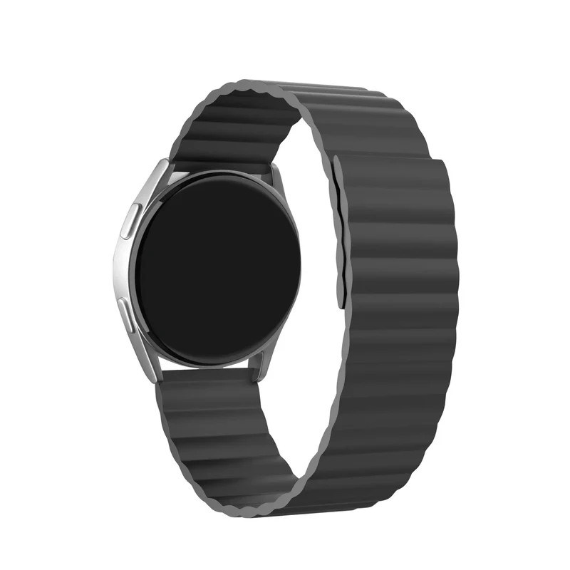 Xiaomi Watch S5 Magnetisches Silikonarmband (Schwarz)