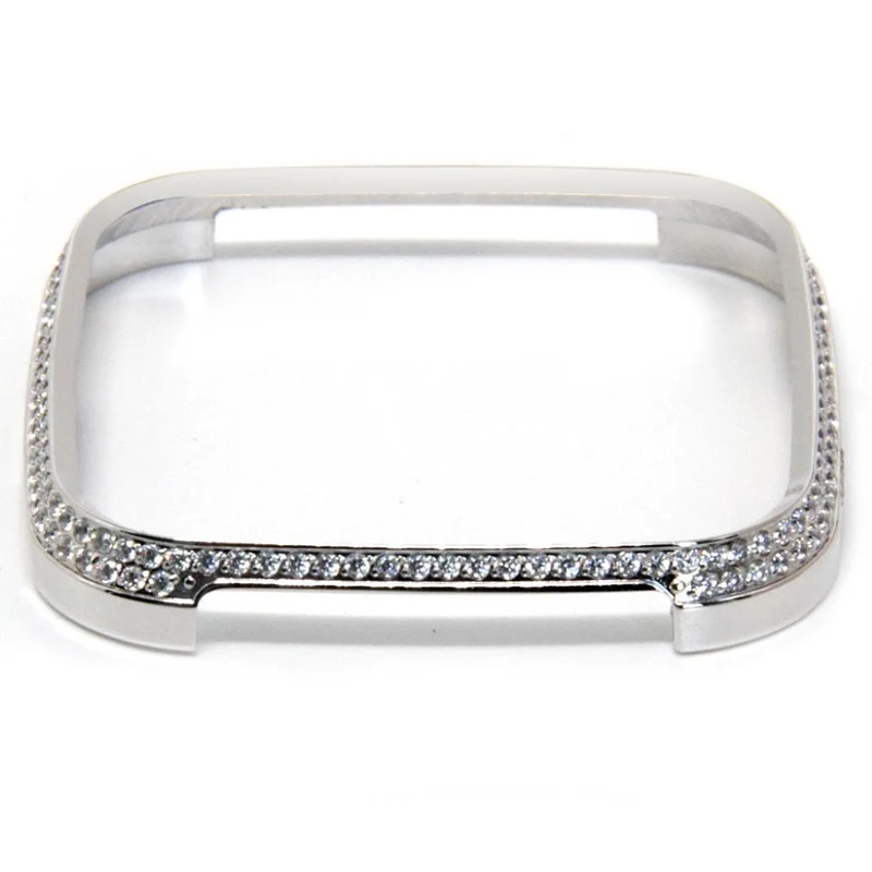 Unglaublich Schön Fitbit Versa 1 Metall und Strass Hülle