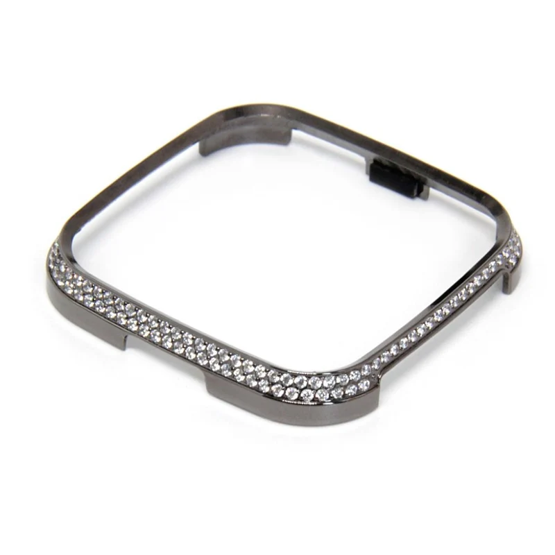 Unglaublich Schön Fitbit Versa 1 Metall und Strass Hülle