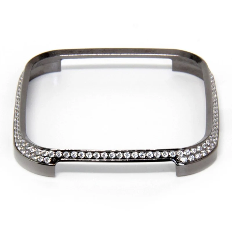 Unglaublich Schön Fitbit Versa 1 Metall und Strass Hülle