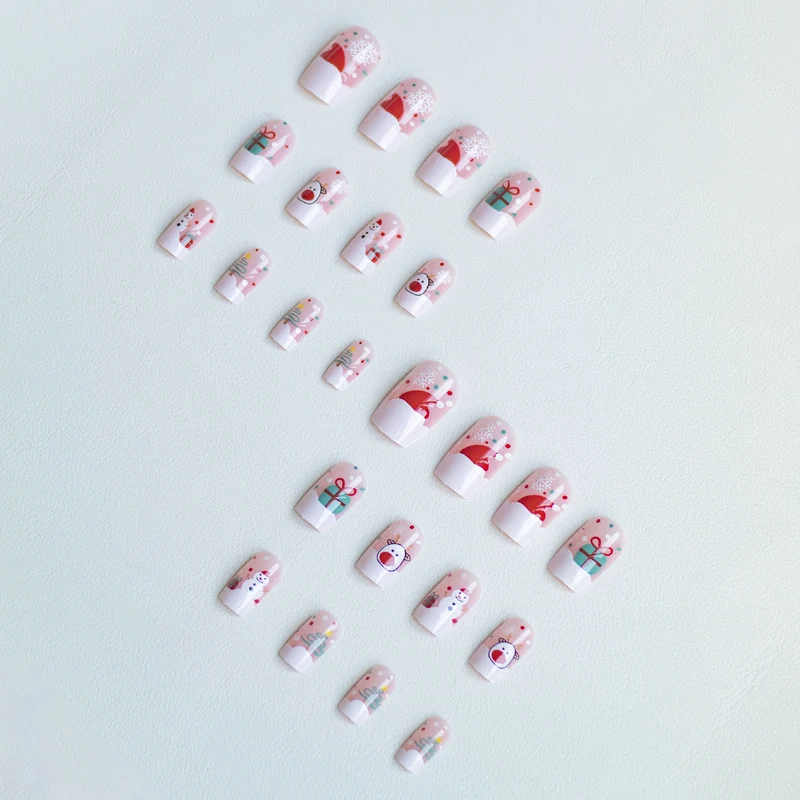 Festliches Feiertags-Nagelkunst-Set