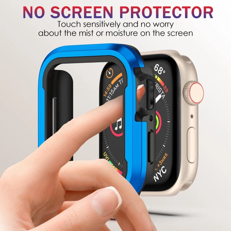 Apple Watch Series 8 (41mm) / Apple Watch Series 7 41mm Metall Universell Bumper