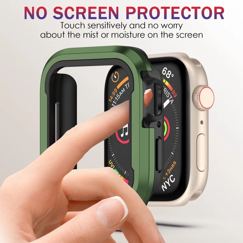 Apple Watch Series 8 (41mm) / Apple Watch Series 7 41mm Metall Universell Bumper