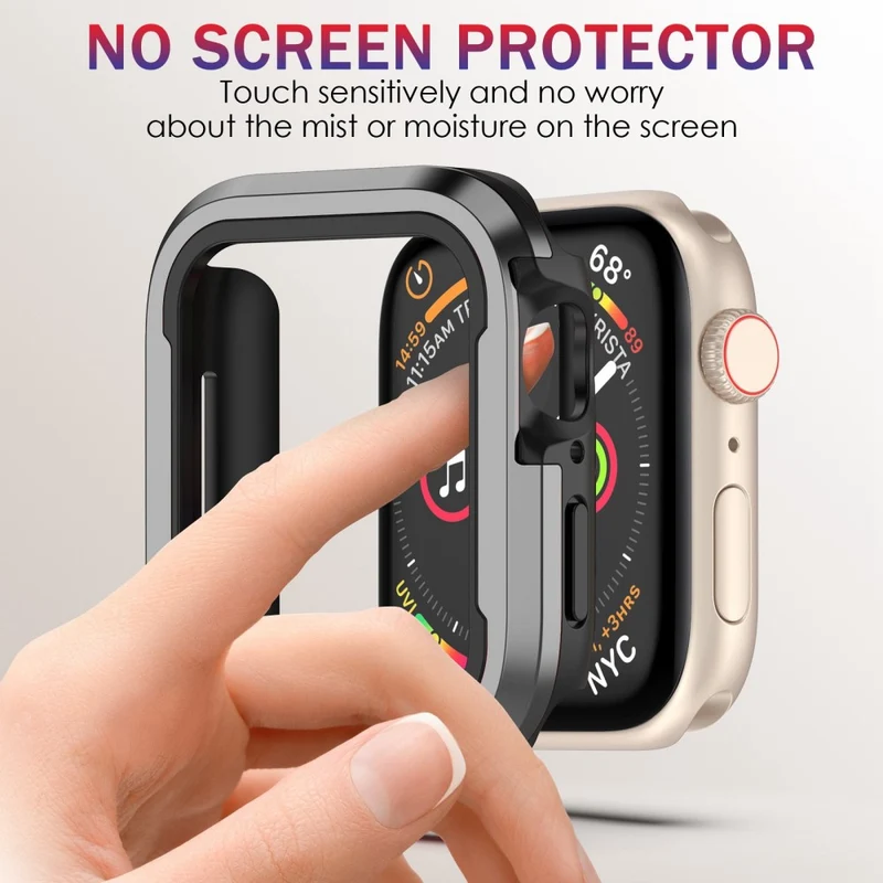 Apple Watch Series 8 (45mm) / Apple Watch Series 7 45mm Metall Universell Bumper