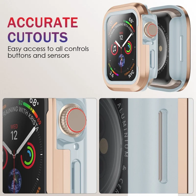 Apple Watch Series 8 (45mm) / Apple Watch Series 7 45mm Metall Universell Bumper