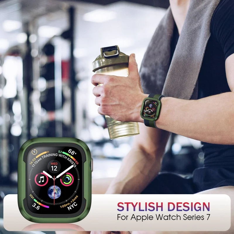 Apple Watch Series 8 (45mm) / Apple Watch Series 7 45mm Metall Universell Bumper