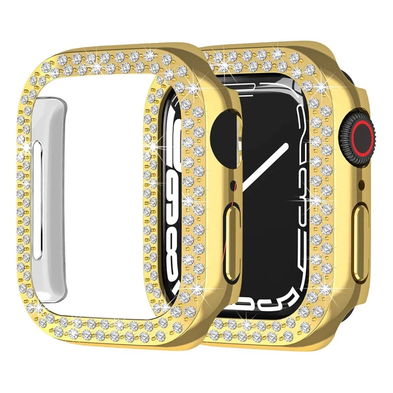 Auffallend Modisch Apple Smartwatch Plastik und Strass Hülle