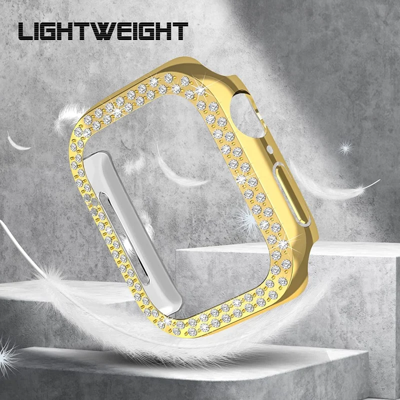 Auffallend Modisch Apple Smartwatch Plastik und Strass Hülle