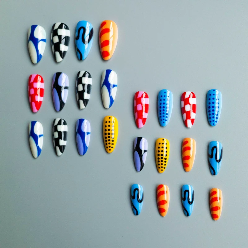 Kreatives Geometrisches Nagelkunstset