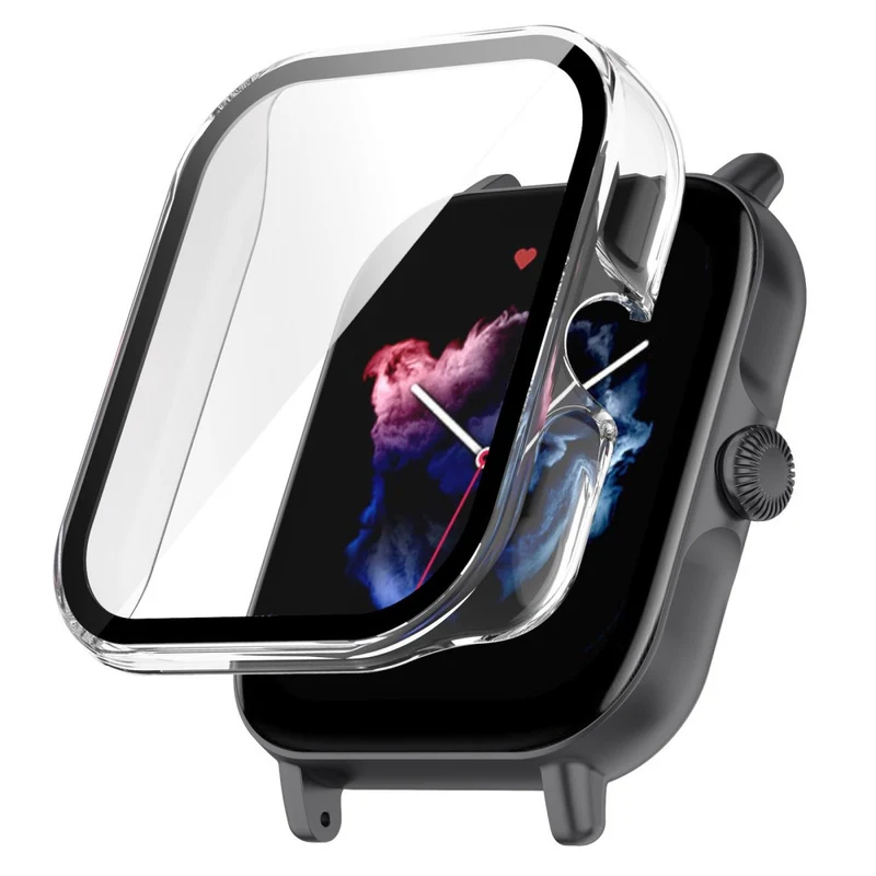 Auffallend Stilvoll Amazfit GTS 3 Plastik und Glas Hülle