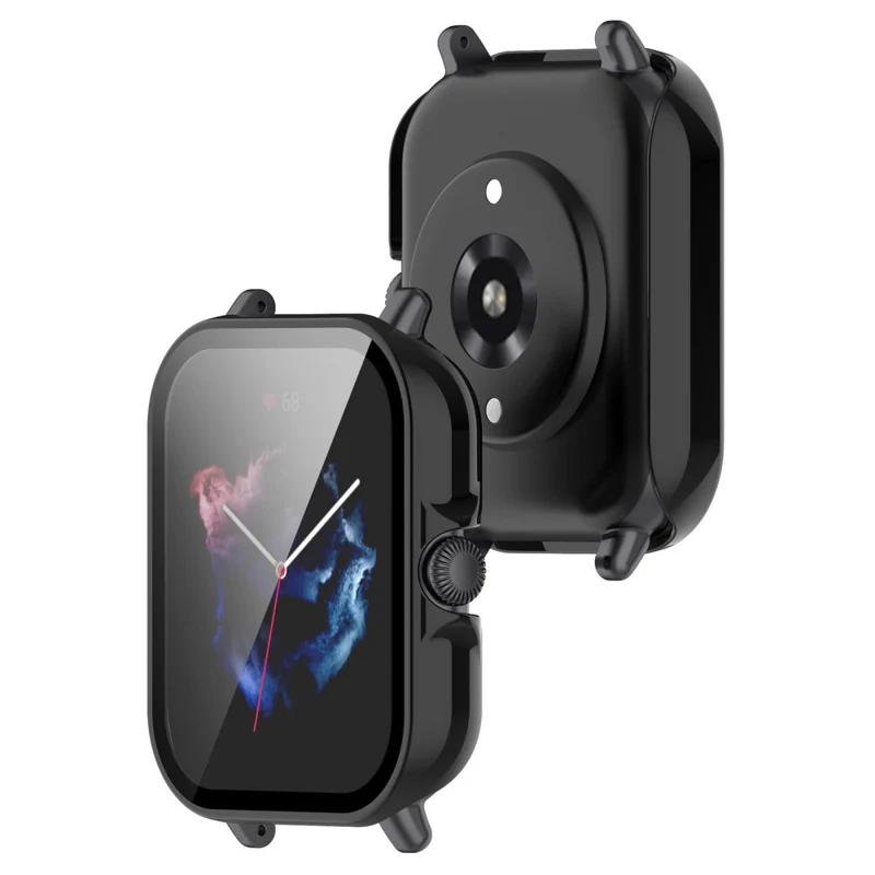 Auffallend Stilvoll Amazfit GTS 3 Plastik und Glas Hülle