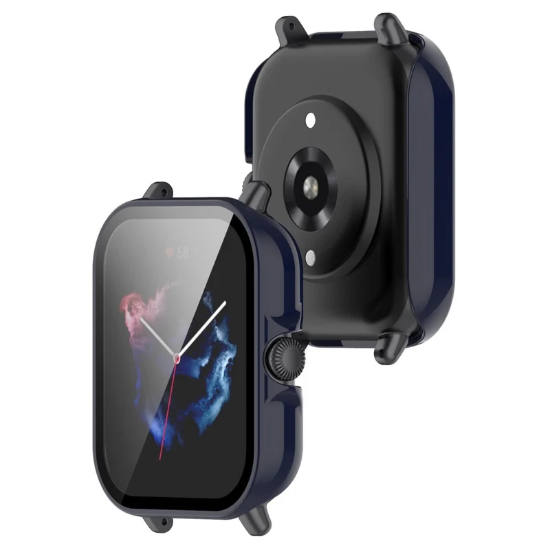 Auffallend Stilvoll Amazfit GTS 3 Plastik und Glas Hülle