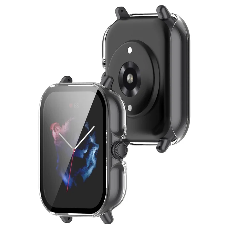 Auffallend Stilvoll Amazfit GTS 3 Plastik und Glas Hülle