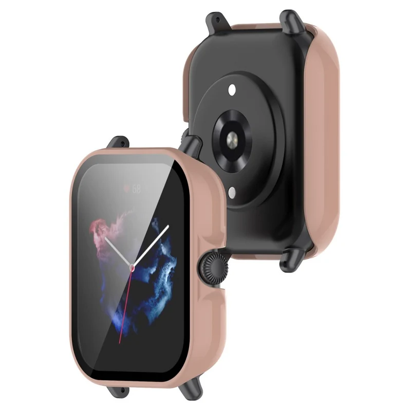 Auffallend Stilvoll Amazfit GTS 3 Plastik und Glas Hülle