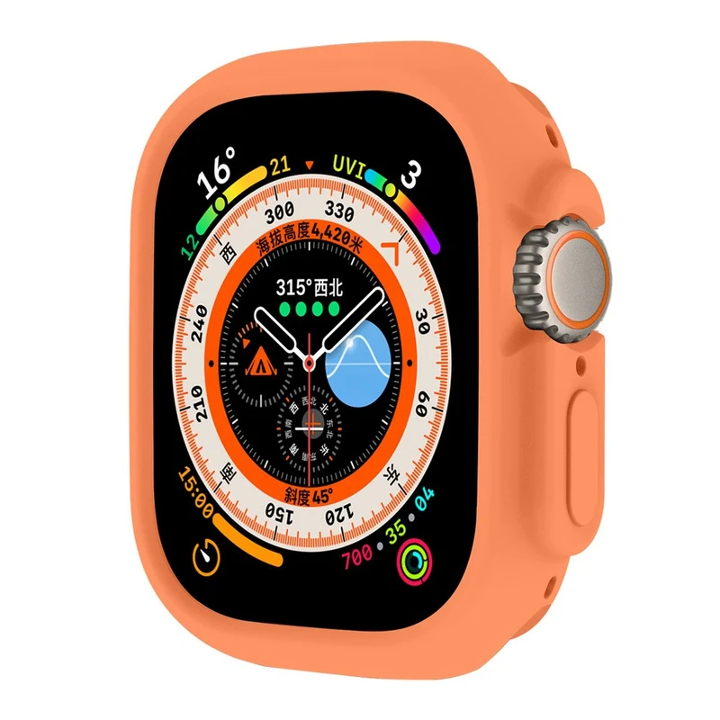 Super Gut Apple Watch Ultra Silikon / TPU Hülle