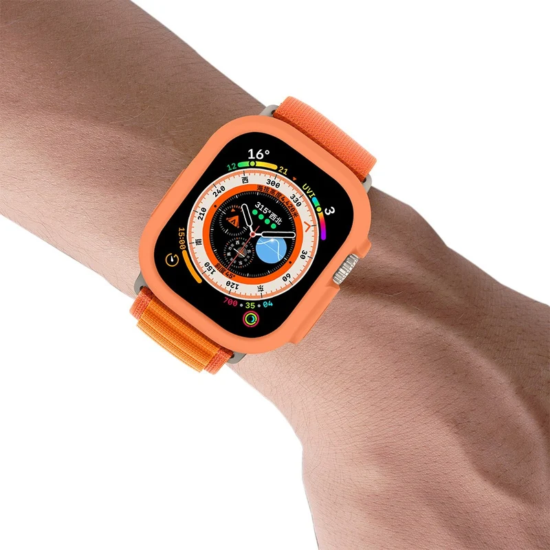 Super Gut Apple Watch Ultra Silikon / TPU Hülle