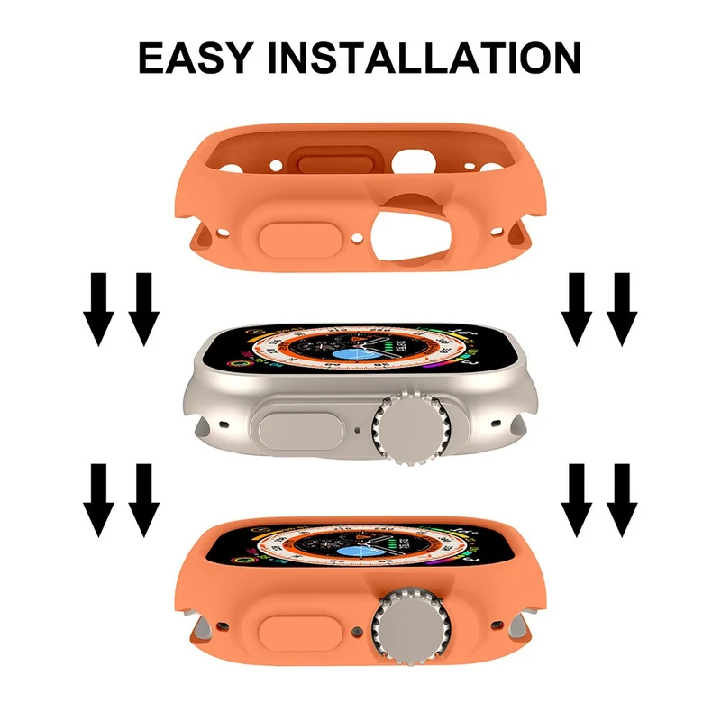 Super Gut Apple Watch Ultra Silikon / TPU Hülle