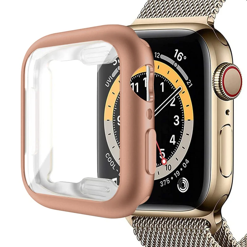 Absolut Stylisch Apple Watch Series 7 45mm Silikon / TPU Hülle