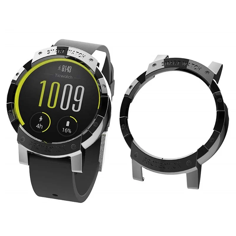 Mega Stylisch TicWatch E Plastik Hülle