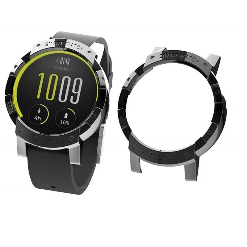 Mega Stylisch TicWatch E Plastik Hülle