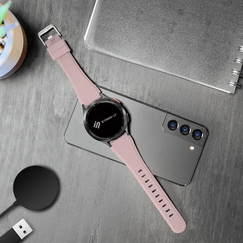 Xiaomi Watch S5 Twill-Silikonarmband (Rosa)