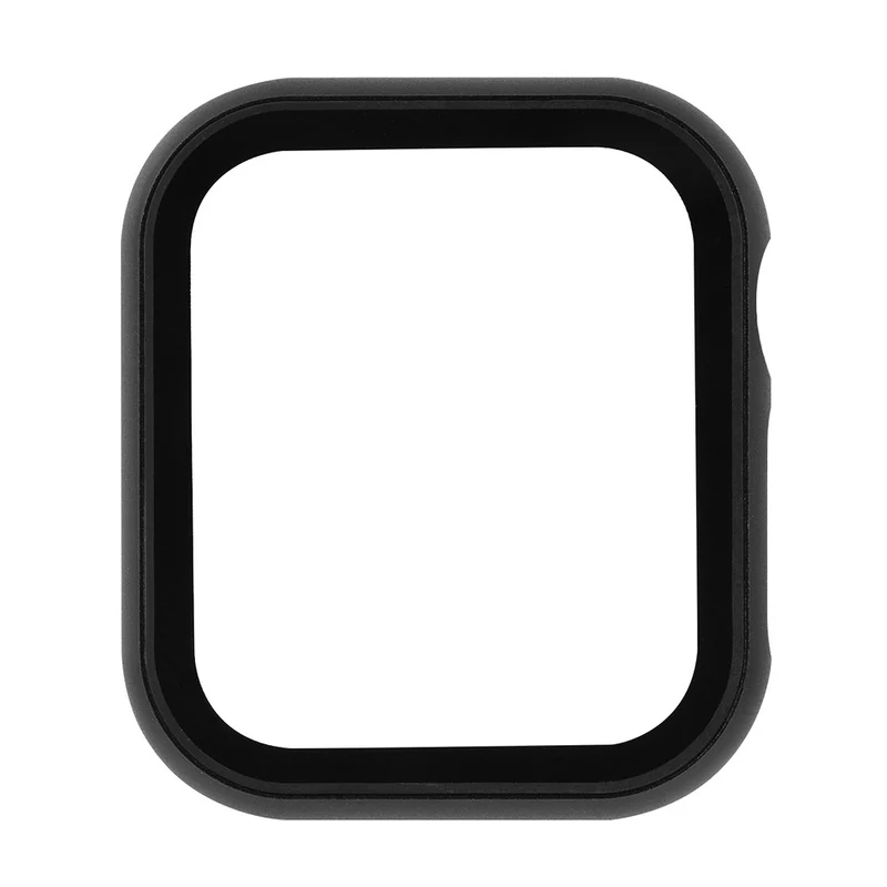 Mega Stylisch Apple Smartwatch Universell Hülle mit Displayschutz in Metall und Gehärtetes Glas