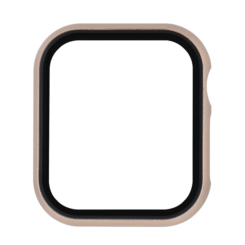 Mega Stylisch Apple Smartwatch Universell Hülle mit Displayschutz in Metall und Gehärtetes Glas