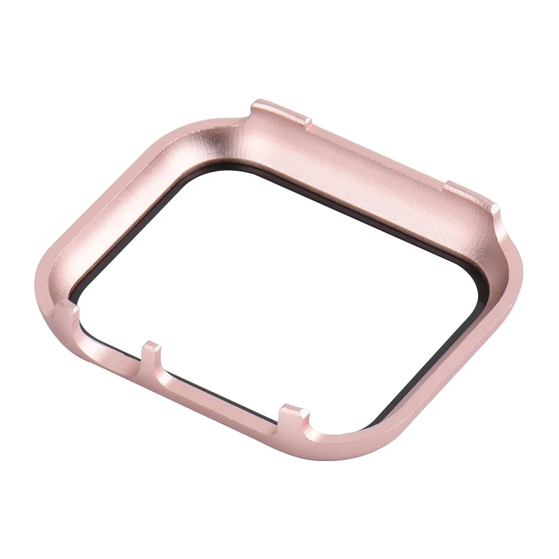 Mega Stylisch Apple Smartwatch Universell Hülle mit Displayschutz in Metall und Gehärtetes Glas