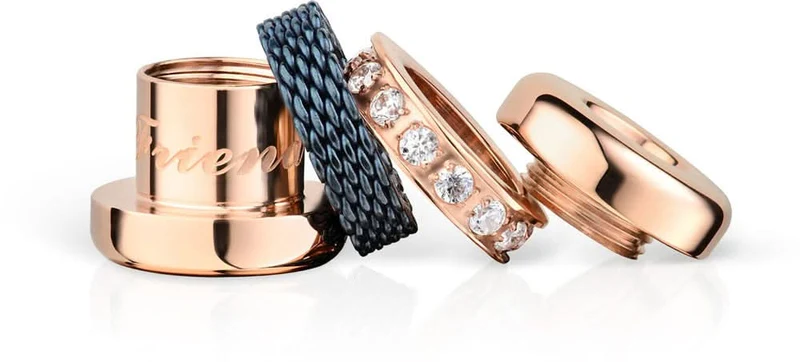 Charm aus Edelstahl - Bering Jewelry Modell: Friends4Ever-4