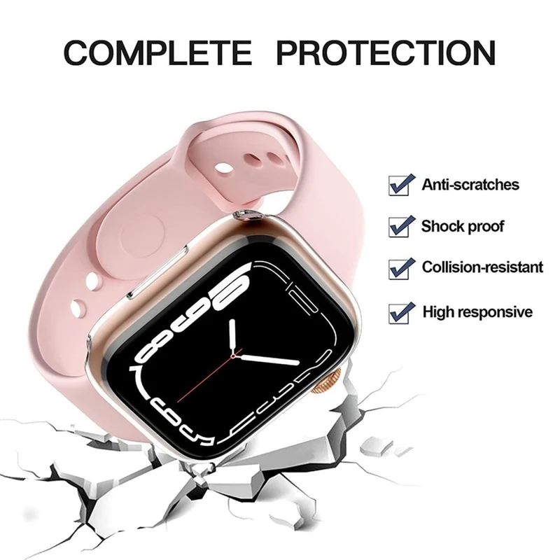 Auffallend Stilvoll Apple Smartwatch Silikon / TPU Hülle