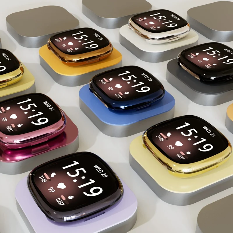 Super Stylisch Fitbit Sense 2 Silikon / TPU Hülle