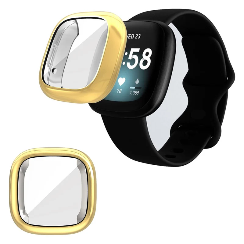 Super Stylisch Fitbit Sense 1 / Fitbit Versa 3 Silikon / TPU Hülle