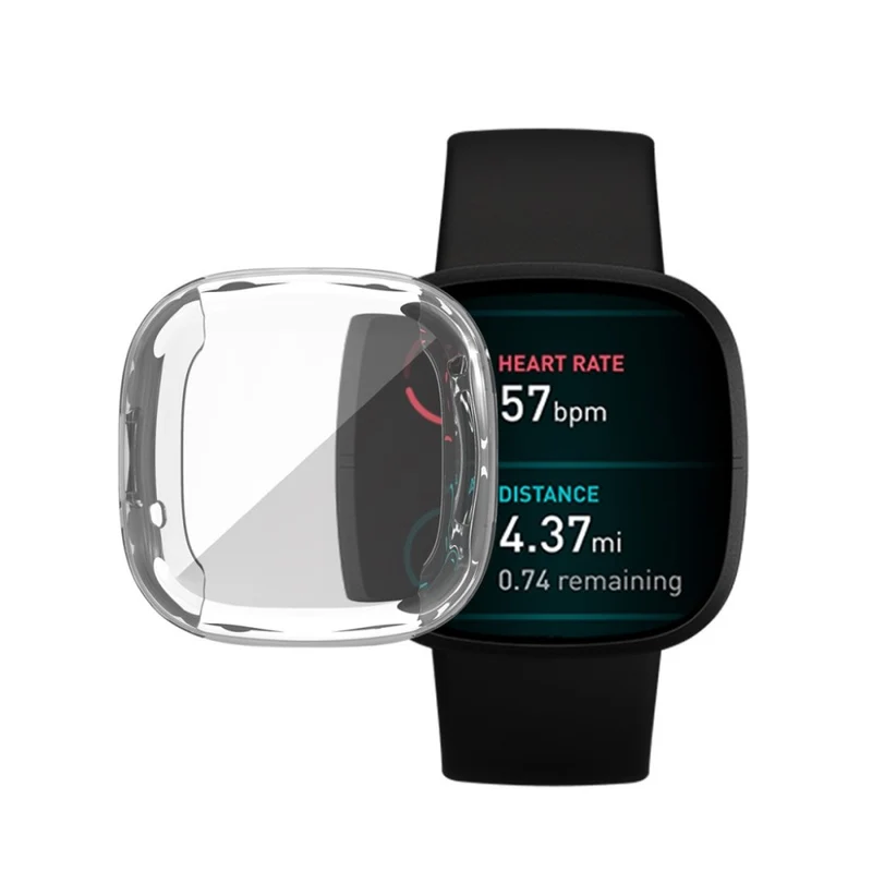 Super Stylisch Fitbit Sense 1 / Fitbit Versa 3 Silikon / TPU Hülle