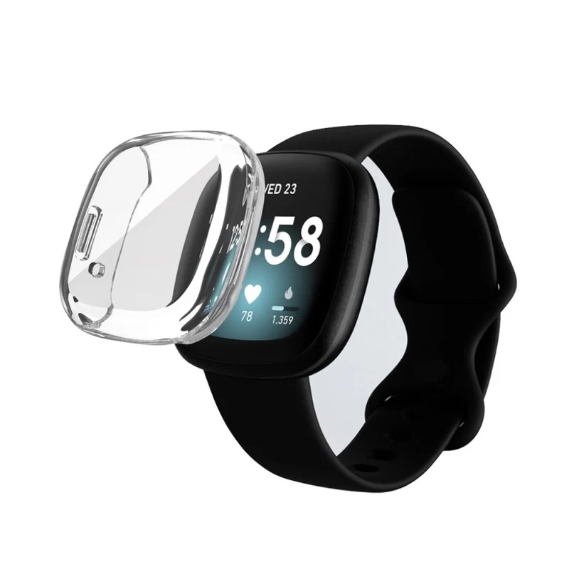 Super Stylisch Fitbit Sense 1 / Fitbit Versa 3 Silikon / TPU Hülle