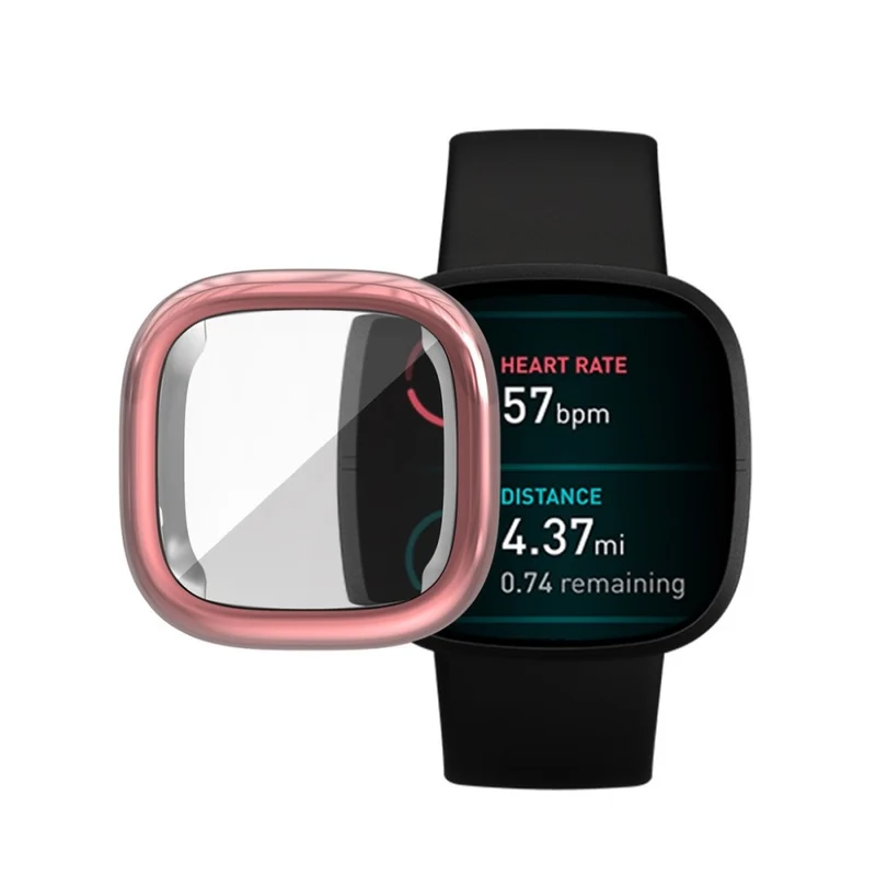 Super Stylisch Fitbit Sense 1 / Fitbit Versa 3 Silikon / TPU Hülle